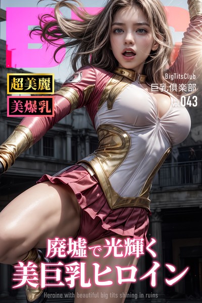 【写真集】廃墟で光り輝く戦隊ヒロイン【BigTitsClub】【vol.043】❤BTCブックス