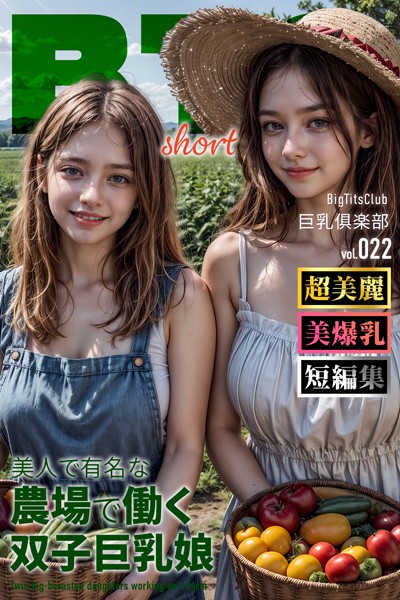 【写真集】美人で有名な農場で働く双子巨乳娘 ショートバージョン【BigTitsClub】【vol.022】❤BTCブックス