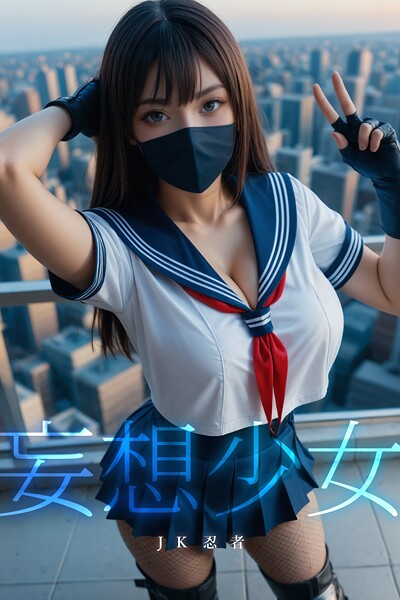 【写真集】妄想少女 JK忍者❤BigTitsClub