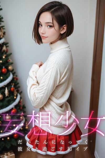 【写真集】妄想少女 だいたんになってく彼女と過ごす初イブ❤BigTitsClub