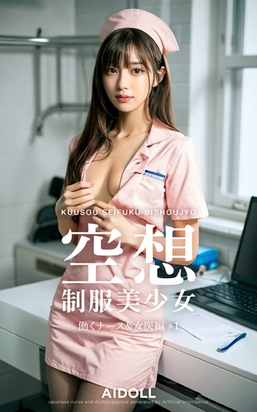【制服】空想制服美少女 働くナース＆女医編 ＃1❤—-