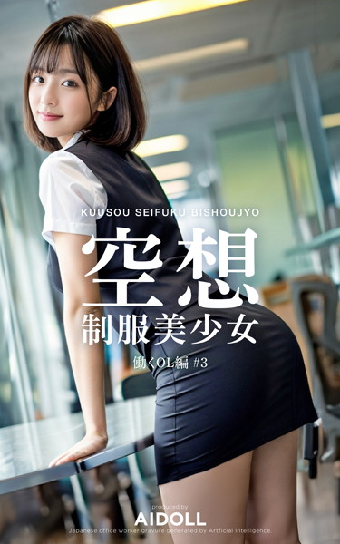 【制服】空想制服美少女 働くOL編 ＃3❤—-