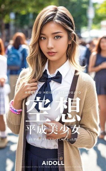 【写真集】空想平成美少女 ＃1 タイムスリップしてしまった僕❤—-