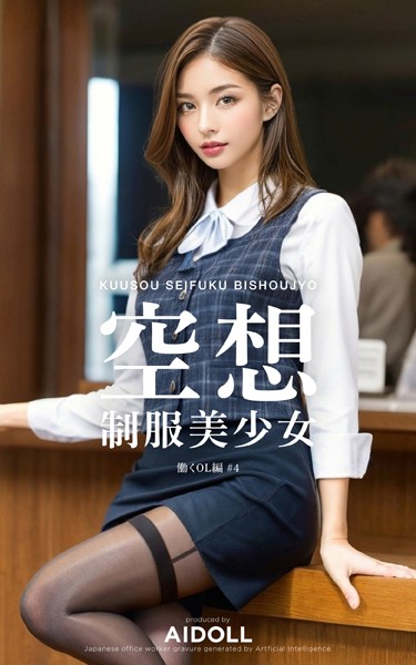 【制服】空想制服美少女 働くOL編 ＃4❤—-
