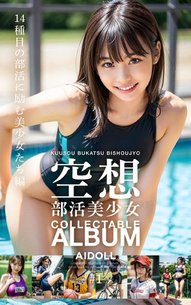 【写真集】空想部活美少女 COLLECTABLE ALBUM ＃1 14種目の部活に励む美少女たち編❤—-