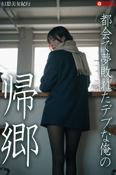 【フルカラー】都会で夢敗れたデブな俺の帰郷 幻想美女紀行 – AIアダルト写真集❤なまぐさAI棒