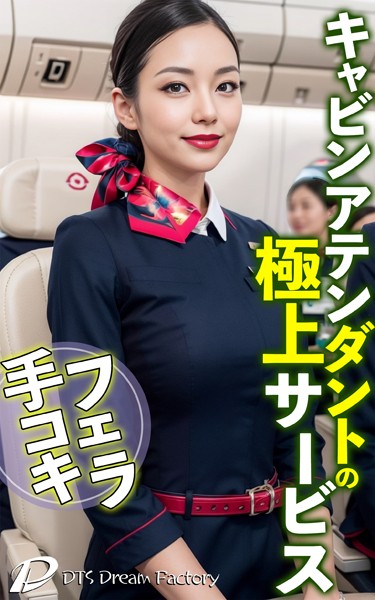 【制服】フェラ！手コキ！ キャビンアテンダントの極上サービス❤DTS dream factory