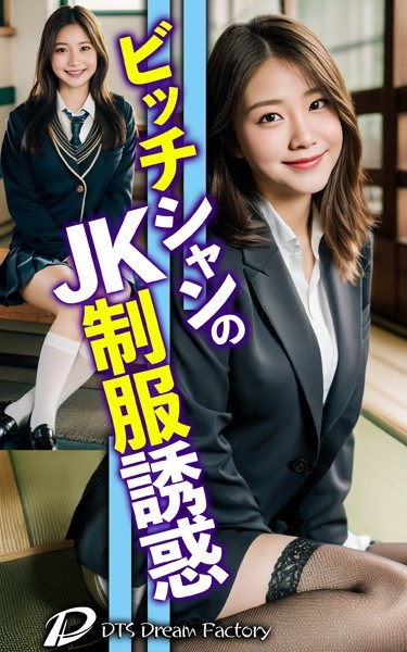 【制服】ビッチシャンのJK制服誘惑❤DTS dream factory