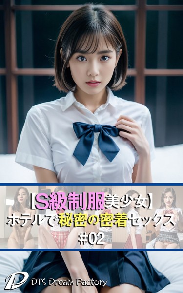 【制服】【S級制服美少女】ホテルで秘密の密着セックス！＃02❤DTS dream factory