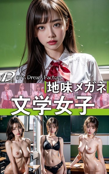 【制服】地味メガネ文学女子！❤DTS dream factory