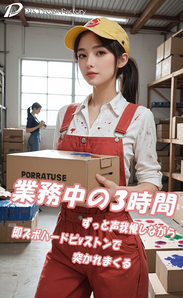 【制服】業務中の3時間、ずっと声我慢しながら即ズボハードピストンで突かれまくる❤DTS dream factory