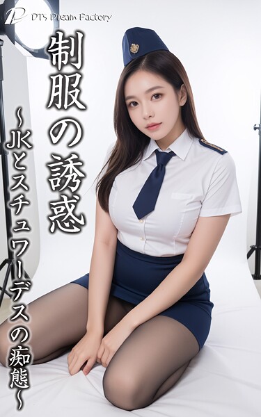 【羞恥】制服の誘惑〜JKとスチュワーデスの痴態〜❤DTS dream factory
