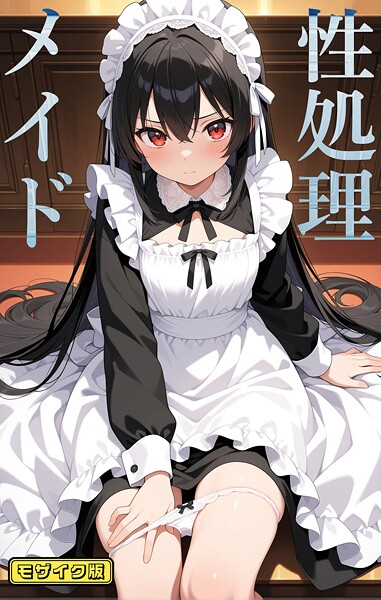 【写真集】性処理メイド モザイク版❤此処から