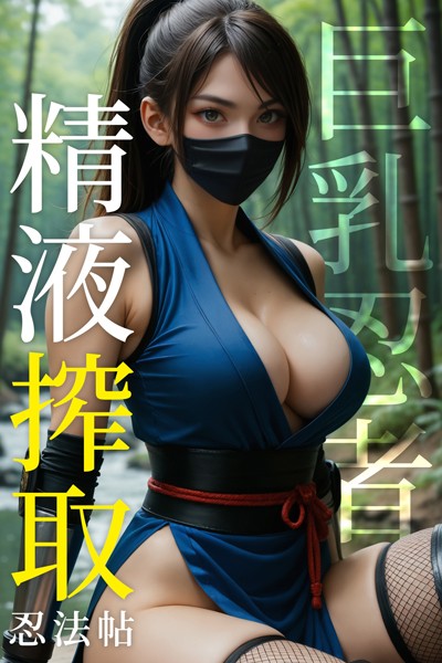 【ファンタジー】巨乳忍者 精液搾取忍法帖〜AI2次元美女〜❤AI Beautiful Girl
