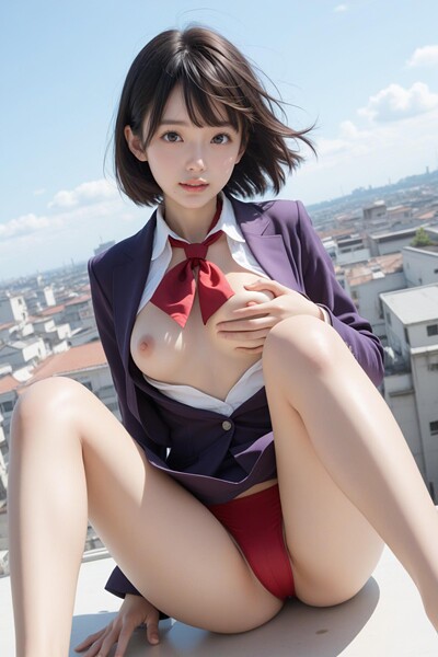 【フルカラー】初恋物語〜ルージュ・ルーフトップ〜❤SHE SHORT