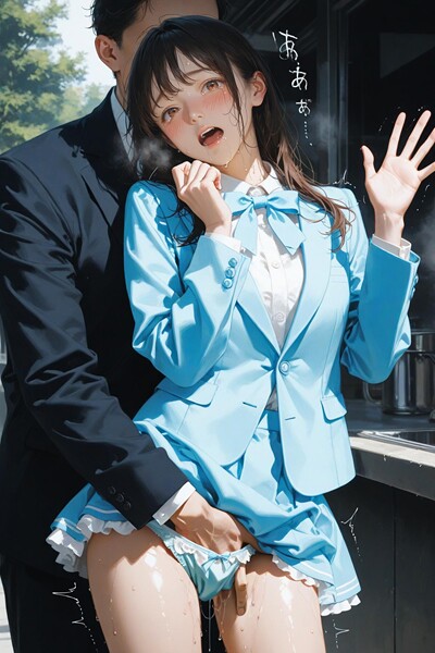 【フルカラー】AI Girl Book 〜純白の侵入線〜❤AI Girl Book