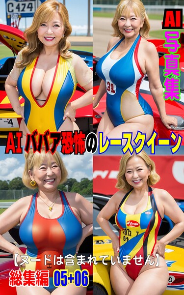 【写真集】AI写真集 AIババア恐怖のレースクイーン総集編 05＋06❤AI-PROJECT